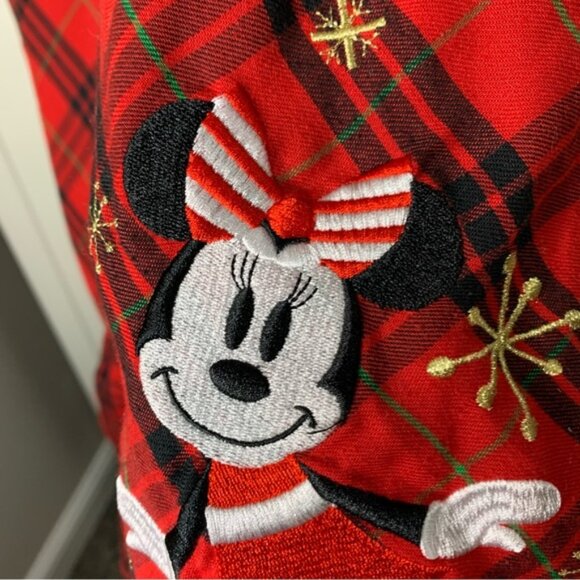 Disney Store Minnie Mouse Embroidered Patch Nightgown - Picture 4 of 11